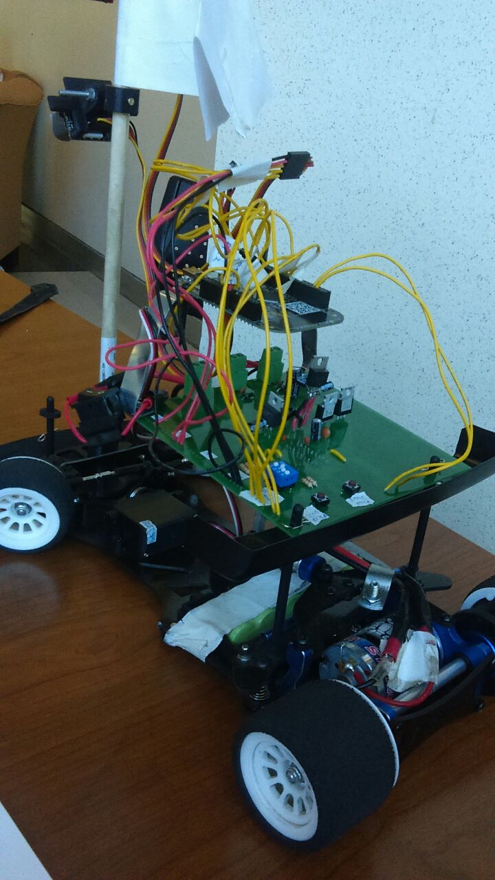 Second car and custom PCB second car